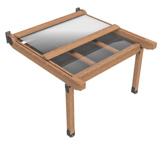 Pergola Solarium effetto Legno